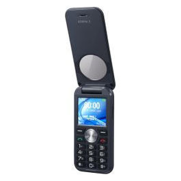Window 2 Duos Silver Metal Italia Telefono A Conchiglia Dual Sim