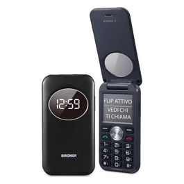 Window Flip 2 Telefono Cellulare Dual Sim Nero