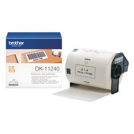 600 Etichette In Carta Nero Su Bianco 102mm X 51 Mm