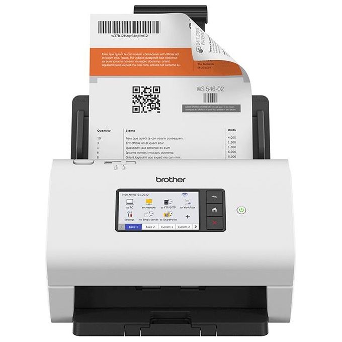 Image of Brother ADS-4900W Scanner Adf 600 X 600 Dpi A4 Nero-Bianco