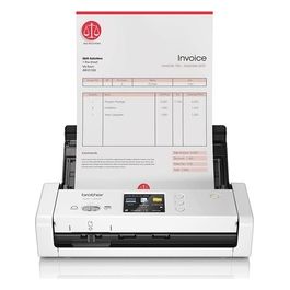 ADS1700W Scanner Compatto Desktop Duplex Dual CIS 1200 Dpi Usb e Wi-Fi Lcd Touchscreen da 7,1 cm