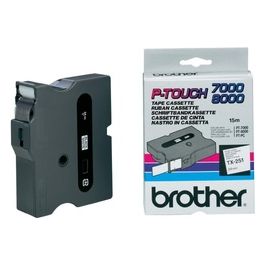 Black White 24mm P-touch 7000 8000