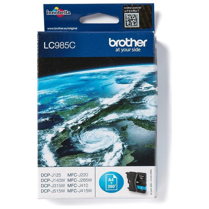 Brother LC-985C Ciano DCP-J315W Inkjet - getto dinchiostro Cartuccia originale