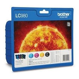 LC-980C DCP-165C Inkjet / getto dinchiostro Cartuccia originale Blister