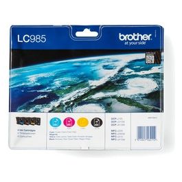 LC-985 CMYB Multicolore DCP-J315W Inkjet / getto dinchiostro Cartuccia originale