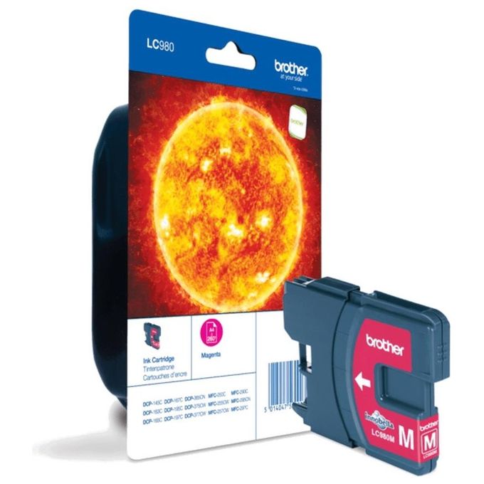 Brother LC-980M Magenta DCP-165C Inkjet / getto dinchiostro Cartuccia originale