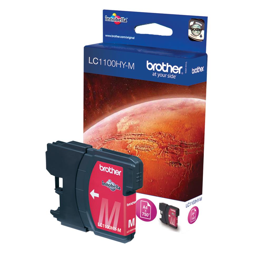 Brother LC1100HYM Magenta DCP-6690CW/MFC-6490CW
