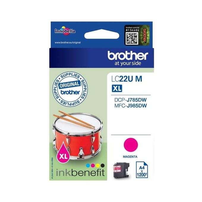 Image of Brother Cartuccia Magenta Mfcj985dw 1200 pag.