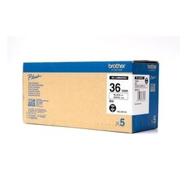 Cass 36mm Nera Su Bianco Conf 5pz