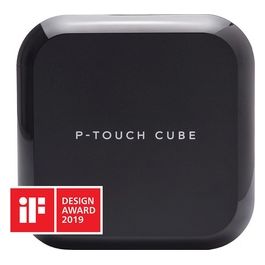 Cube Plus Stampante per Etichette Cd Trasferimento Termico 180x360 Dpi con Cavo e Senza Cavo Tze