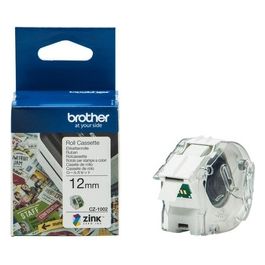 CZ-1002 Nastro a Lunghezza Continua Originale Larghezza di 12mm per Stampante di Etichette a Colori VC-500W