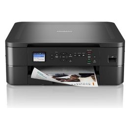 Brother DCPJ1050DW Stampante multifunzione inkjet a colori 3 in 1,Formato A4,Connettività di rete wireless,Stampa fronte-retro automatica,Display LCD da 4,5 cm, Nero