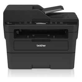 DCPL2550DN Stampante Multifunzione Laser 3 in 1 Bianco e Nero, 34 ppm con Scheda di Rete Cablata (no WiFi), Stampa Fronte/Retro Automatica, ADF da 50 Fogli e Display LCD