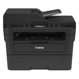 DCPL2550DN Stampante Multifunzione Laser 3 in 1 Bianco e Nero, 34 ppm con Scheda di Rete Cablata (no WiFi), Stampa Fronte/Retro Automatica, ADF da 50 Fogli e Display LCD