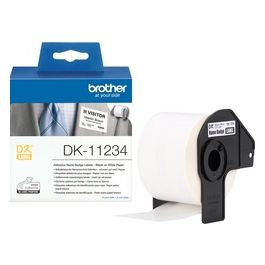 DK-11234 Etichetta per Stampante Bianco Autoadesiva