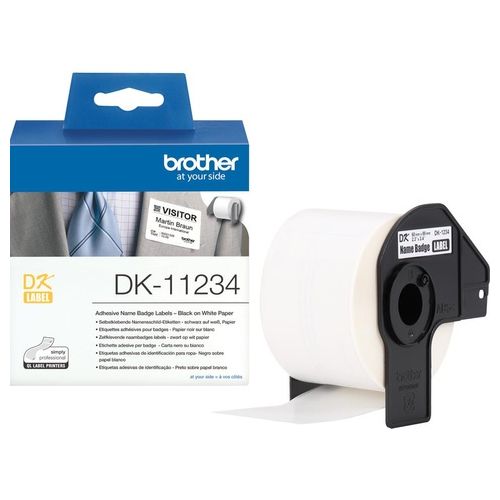 Brother DK-11234 Etichetta per Stampante Bianco Autoadesiva