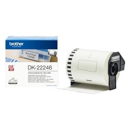 Dk-22246 Nastro per Etichettatrice Nero su Bianco