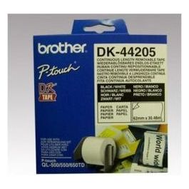 Dk-44205 Nastro Adesivo In Carta Nero /bianco - 62mm -30