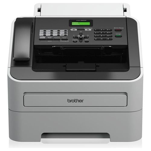 Brother FAX2845 Fax Laser Monocromatico con Funzione di Copia e Cornetta Telefonica Integrata Adf da 30 Fogli, 22 Numeri a Selezione Diretta e 200 a Selezione Veloce
