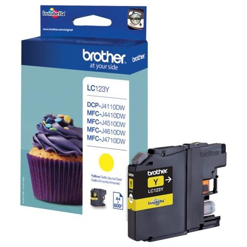 Brother Giallo Lc-123y 600 Pagine