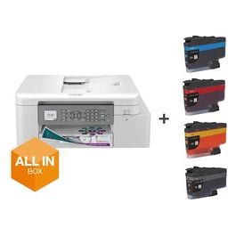 Ink Mfc-MFCJ4335DWXL Stampante Multifunzione A4 20ipm 128mb 150ff Fax Adf Duplex Usb2.0 Wi-Fi Lcd 4.5cm
