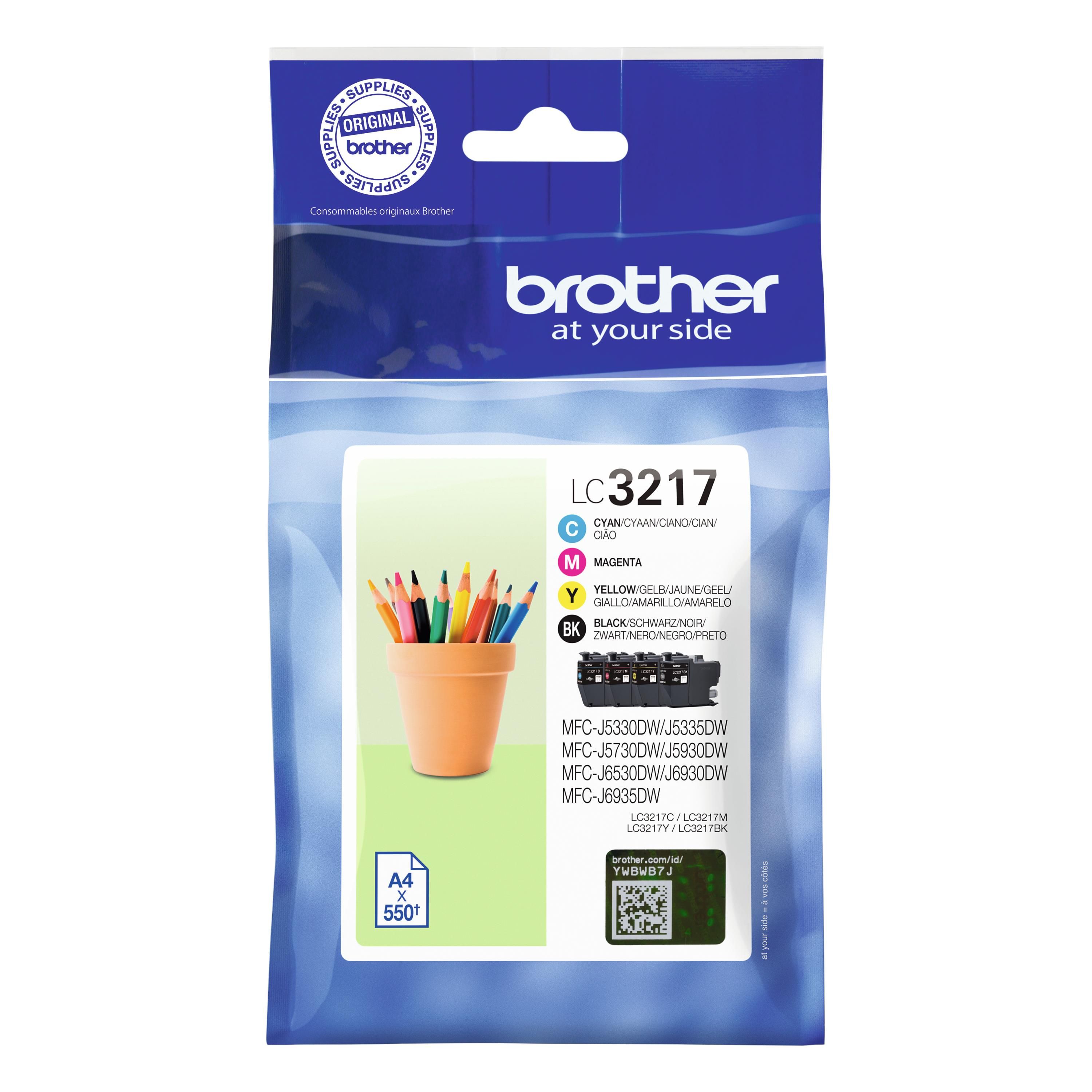 Brother Kit 4 Cartucce