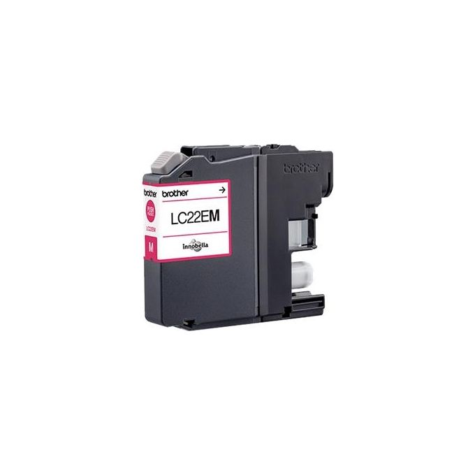 Brother LC22EM Cartuccia d'Inchiostro Originale Magenta Resa 1200 Pagine colore Magenta