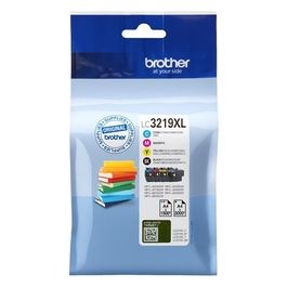 Lc-3219xlvaldr Cartuccia d'Inchiostro Originale Nero per Foto Multipack