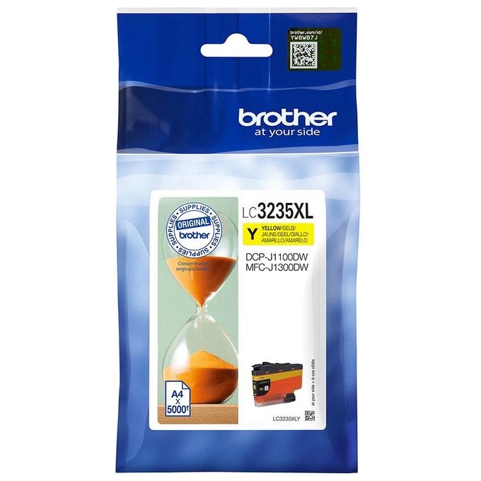 Brother LC3235XLY Cartuccia InkJet Alta Resa 5000 Pagine colore Giallo