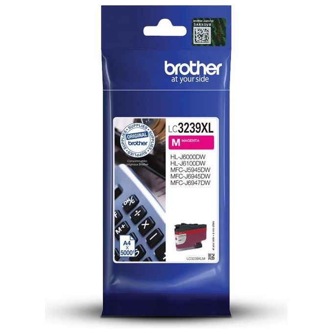 Brother LC3239XLM Cartuccia Inkjet Originale Alta Capacita' XL 5000 pagine colore Magenta
