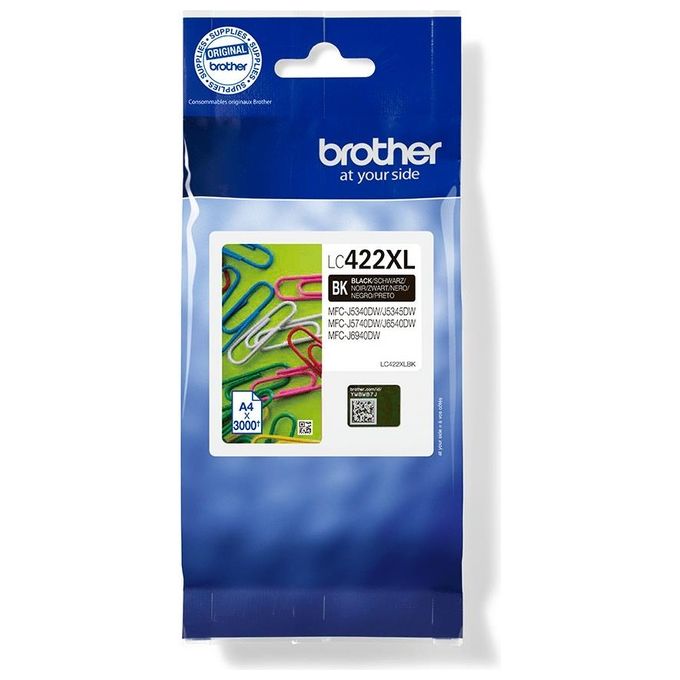 Image of Brother LC-422XLBK Cartuccia d'Inchiostro 1 Pezzo Originale Resa Elevata XL Nero