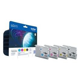LC-970 Value Pack Cartuccia d'Inchiostro Originale Nero/Ciano/Magenta/Giallo
