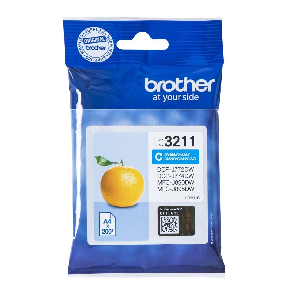 Brother LC3211C Ciano 200pp
