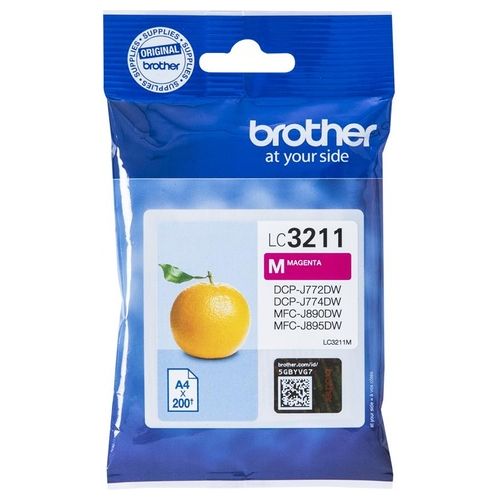 Brother LC3211M magenta 200pp per dcp-j572dw mfc-j491dw mfc-j890dw