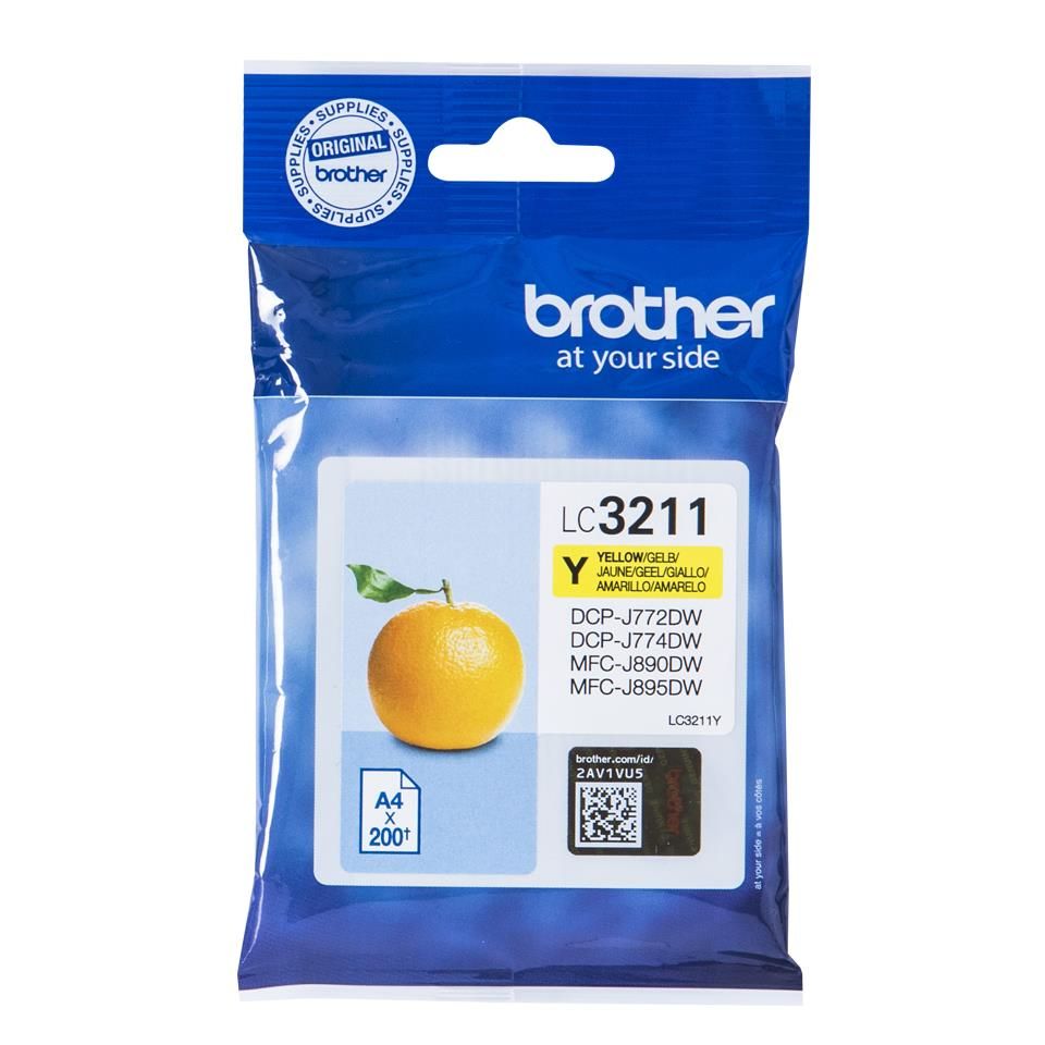 Brother LC3211Y Giallo 200pp