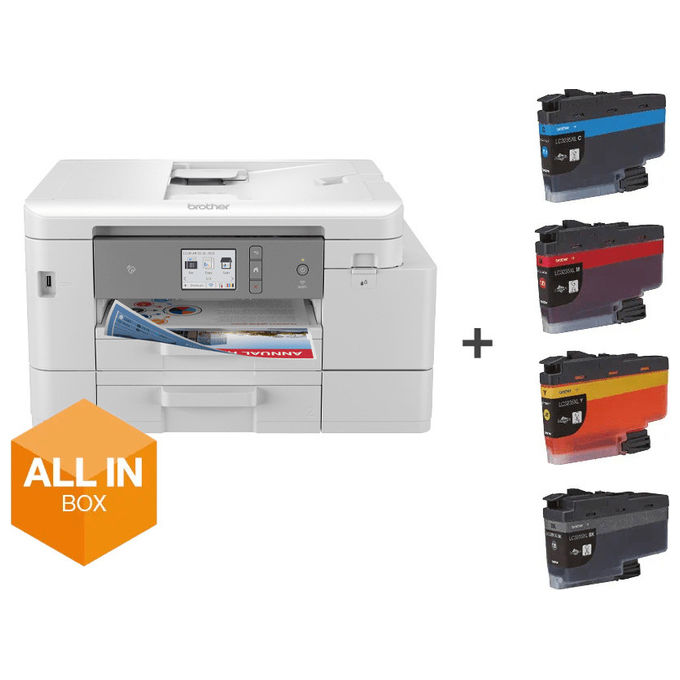 Image of Brother MFC-J4535DWXL Stampante Multifunzione Inkjet A4 Wi-Fi Colore ADF Fronte-Retro