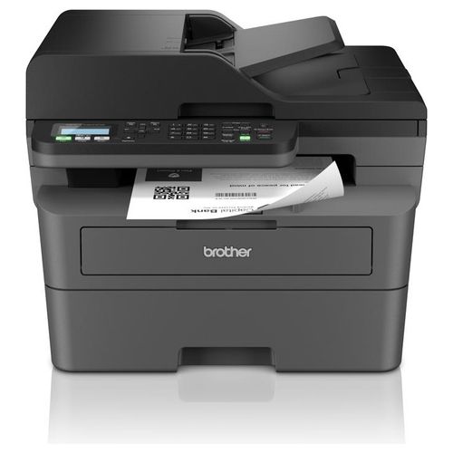 MFCL2800DW Multifunzione 4 in 1 a 32 ppm 128Mb ADF da 50 Pagine Duplex Automatico Scansione Simplex Display LCD da 2 righeFast Ethernet e WiFi 250 Pagine Cassetto Std / Slot Alimentazione Manuale a Foglio Singolo 700 Inbox T