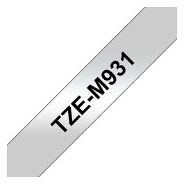 Nastro 12mm Metalizzato Opaco Nero