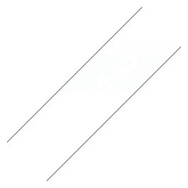 Nastro 18mm Trasparente Scritta Bianca
