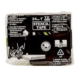 Nastro Da 24mm Nero Su Bianco