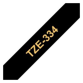Nastro Laminato 12mm oro su nero