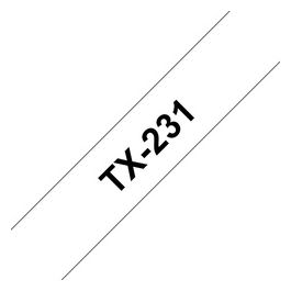 Nastro Tipo Tx 12mm Nero Bianco