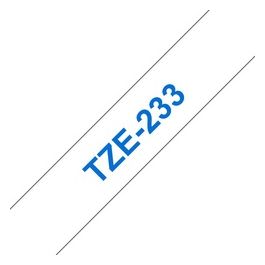 Nastro Tipo Tz 12mm Blu Bianco