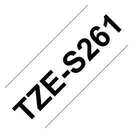 Nastro Tz 36mm Nero Bianco Ad Resis