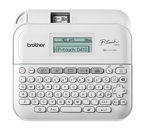 Brother P-Touch F410 Etichettatrice per Casa e Ufficio fino