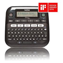 pt-d210 per etichette fino a 12mm