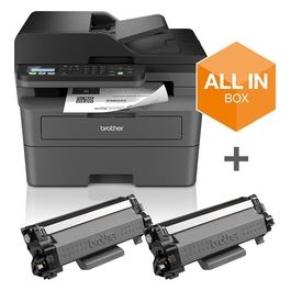 Brother Stampante Brother Multifunzione Laser Multifunzione-l2827dwxl a4 4in1 32ppm, Stampa f/r, adf lcd 250fg lan wifi 3a (toner in Dotaz. 2x 3k Fino:31/10