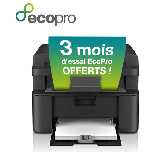 DCP-L1660W Stampante Multifunzione Laser 3 in 1 Mono 20 ppm Wi-Fi Ethernet USB ADF 10 fogli 2400x600 DPI colore Nero