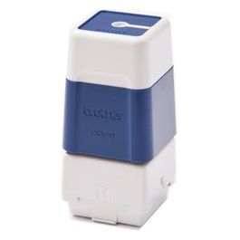 Timbro blu 20x20mm (conf 6pz)