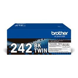 Brother TN-242BKTWIN Toner 2 Pezzi Originale Nero